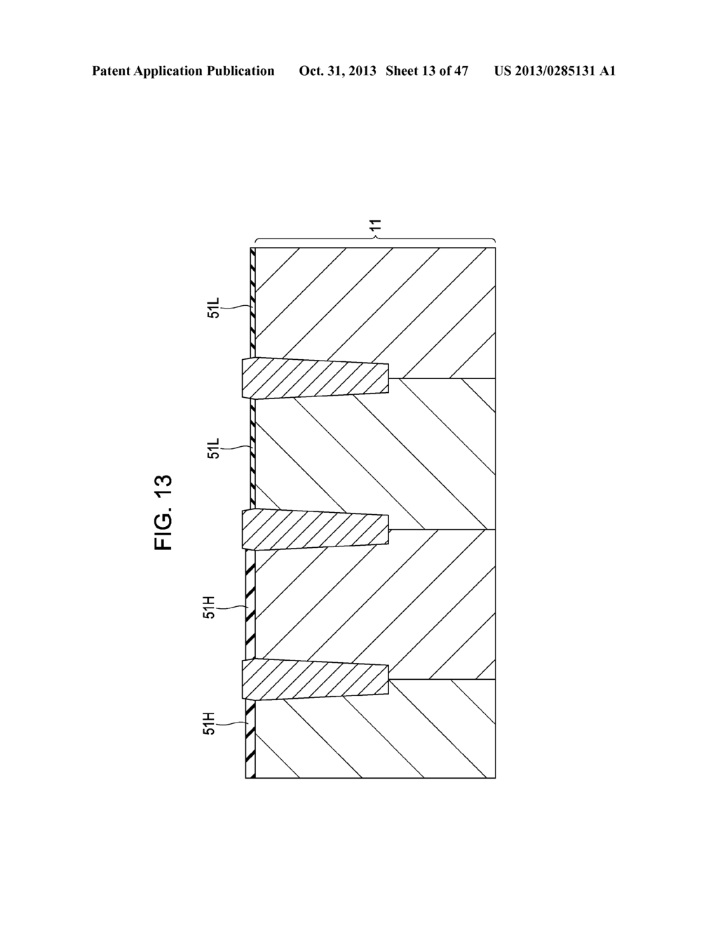 SOLID-STATE IMAGING DEVICE, METHOD FOR MANUFACTURING SOLID-STATE IMAGING     DEVICE, AND IMAGING APPARATUS - diagram, schematic, and image 14