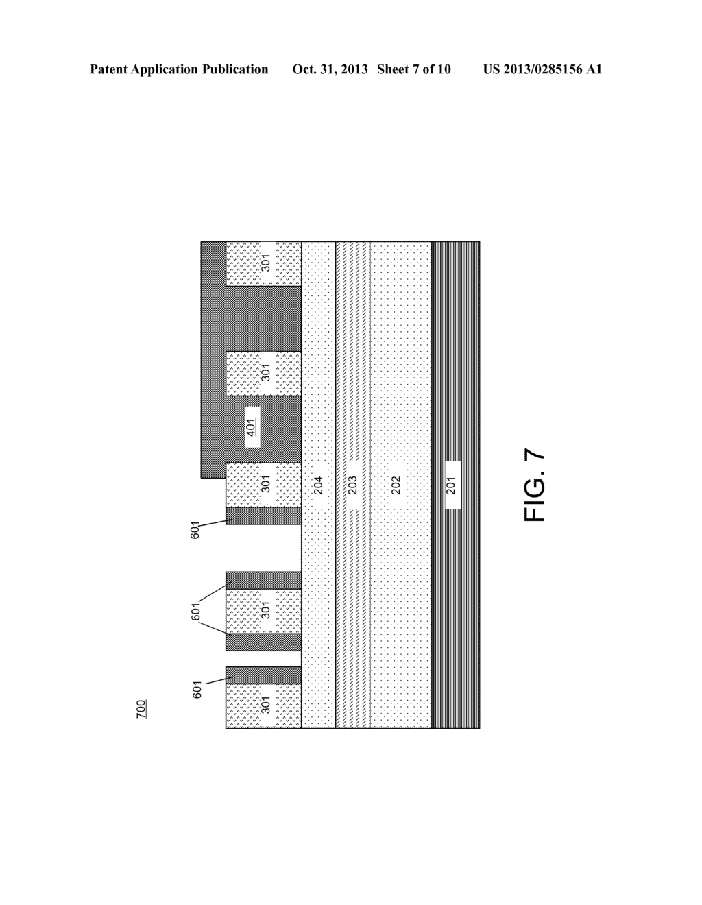 FIN FIELD EFFECT TRANSISTOR WITH VARIABLE CHANNEL THICKNESS FOR THRESHOLD     VOLTAGE TUNING - diagram, schematic, and image 08