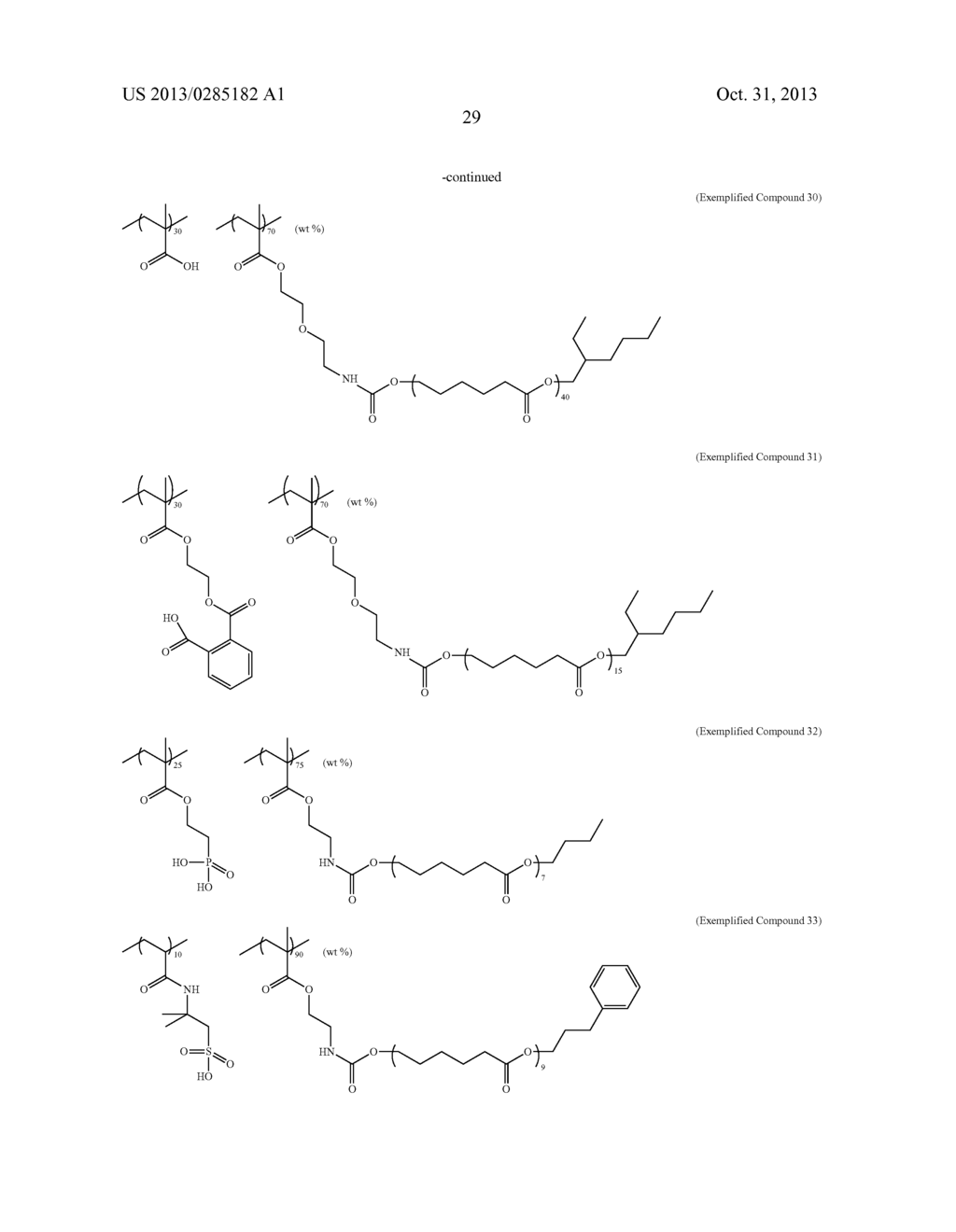 PHOTOSENSITIVE TRANSPARENT COMPOSITION FOR COLOR FILTER OF SOLID-STATE     IMAGING DEVICE, AND PRODUCTION METHOD OF COLOR FILTER OF SOLID-STATE     IMAGING DEVICE, COLOR FILTER OF SOLID-STATE IMAGING DEVICE, AND     SOLID-STATE IMAGING DEVICE, EACH USING THE SAME - diagram, schematic, and image 31