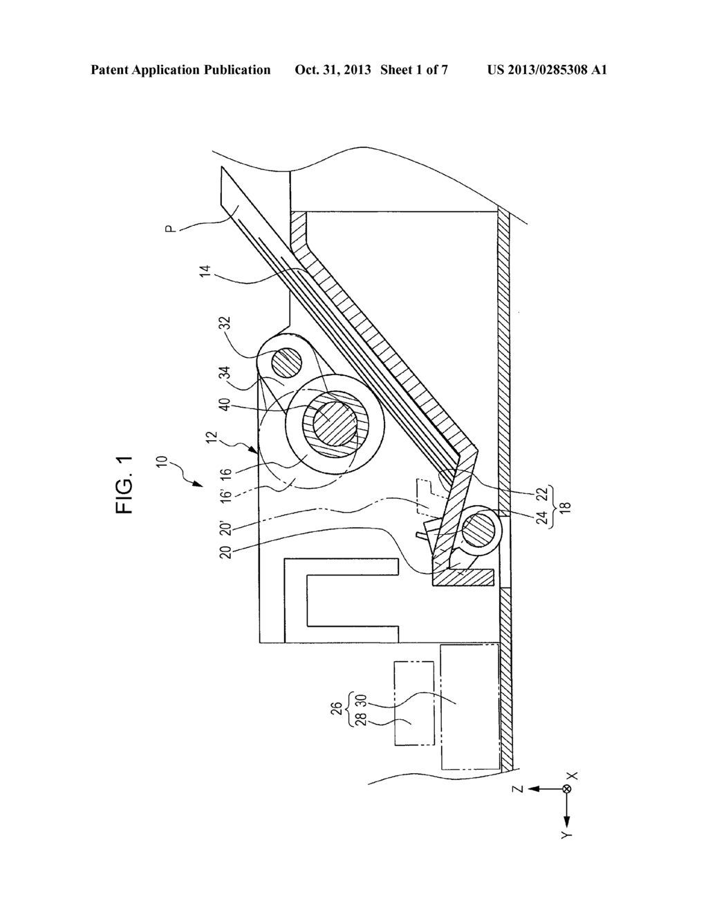 RECORDING MEDIUM FEEDING DEVICE AND RECORDING APPARATUS - diagram, schematic, and image 02