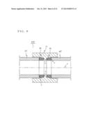 CONNECTING STRUCTURE FOR PRESSURE PIPING diagram and image