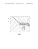 TRIM ELEMENT COMPRISING AT LEAST ONE FOAMED CENTRAL AREA AND TOOL FOR     PRODUCING SUCH AN ELEMENT diagram and image