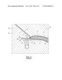 TRIM ELEMENT COMPRISING AT LEAST ONE FOAMED CENTRAL AREA AND TOOL FOR     PRODUCING SUCH AN ELEMENT diagram and image