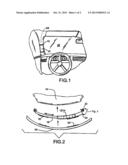 System for Protecting Vertical Interior Columns of Automobile from Burns     and The Like diagram and image