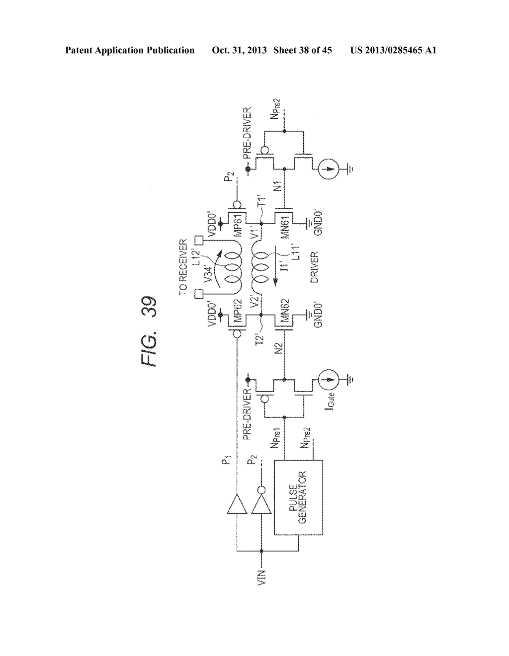 TRANSMITTER CIRCUIT AND SEMICONDUCTOR INTEGRATED CIRCUIT HAVING THE SAME - diagram, schematic, and image 39