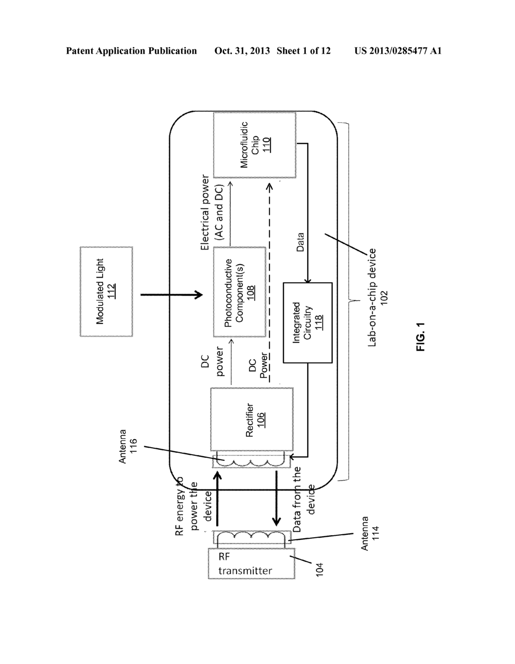 WIRELESS POWER MECHANISMS FOR LAB-ON-A-CHIP DEVICES - diagram, schematic, and image 02