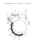 GROUNDING ROPE GUIDE FOR A DYNAMO-ELECTRIC MACHINE diagram and image