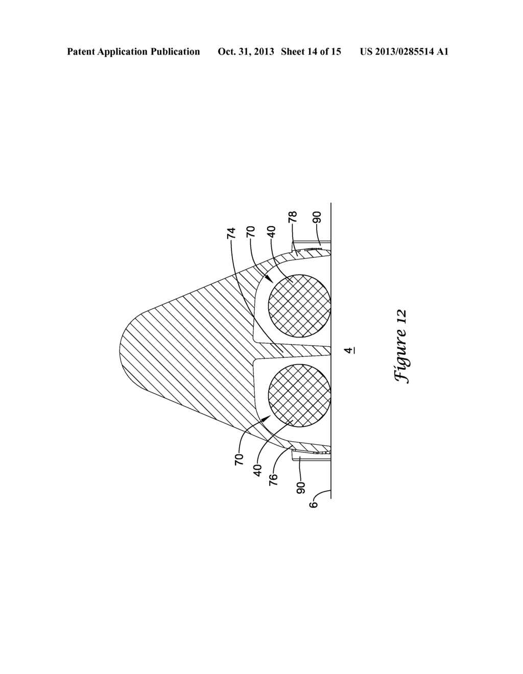 GROUNDING ROPE GUIDE FOR A DYNAMO-ELECTRIC MACHINE - diagram, schematic, and image 15