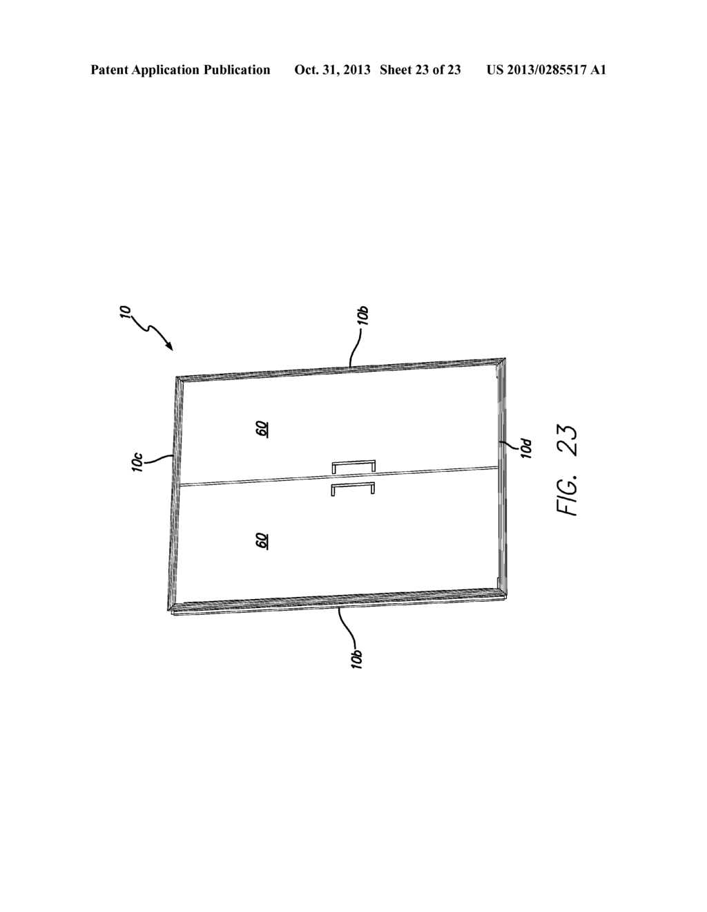 THERMALLY EFFICIENT REFRIGERATOR DOOR AND FRAME - diagram, schematic, and image 24