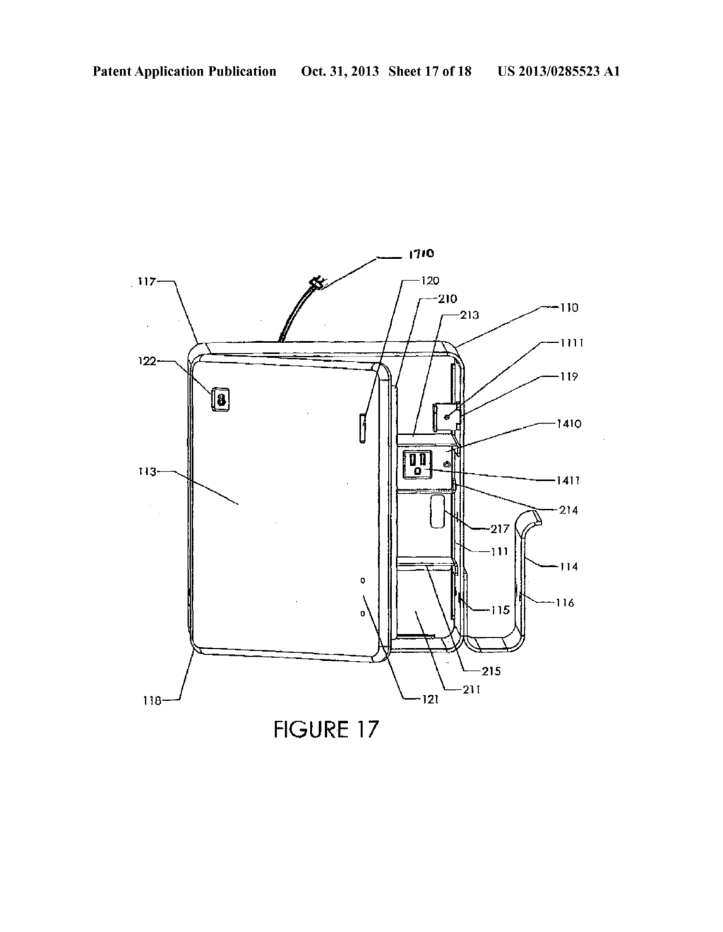 PERSONAL STORAGE DEVICE WITH CHARGING CAPABILITY - diagram, schematic, and image 18