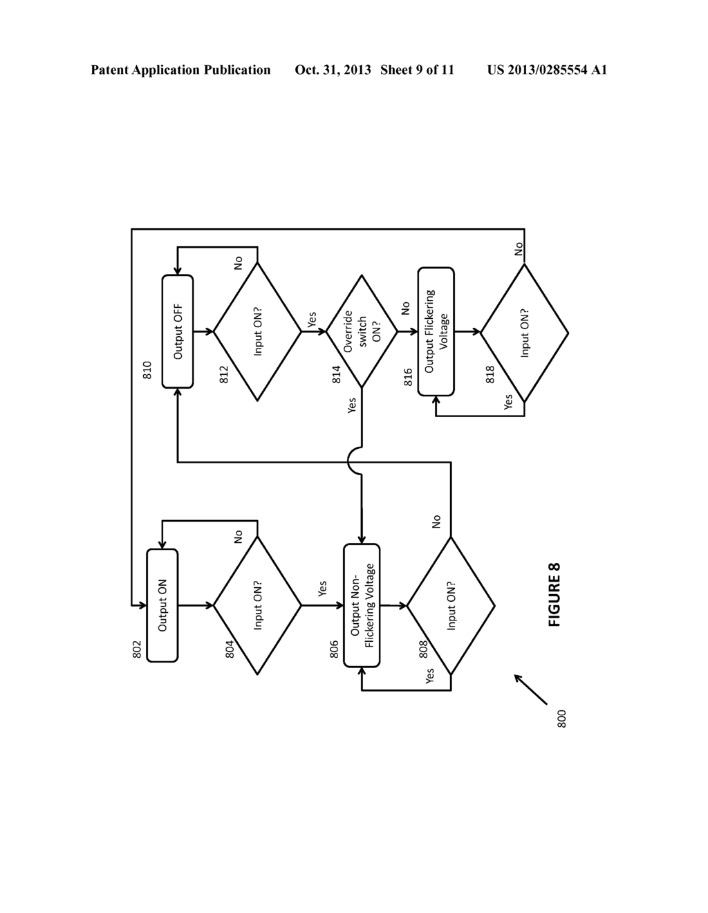 FLICKERING ILLUMINATION CONTROL TECHNIQUES - diagram, schematic, and image 10