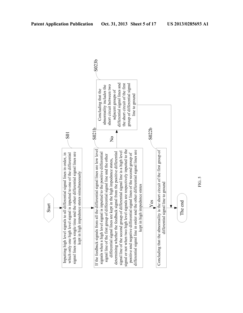 DETECTING METHOD AND DETECTING DEVICE OF ABNORMALITY OF DIFFERENTIAL     SIGNAL  RECEIVING TERMINAL OF LIQUID CRYSTAL DISPLAYING MODULE - diagram, schematic, and image 06