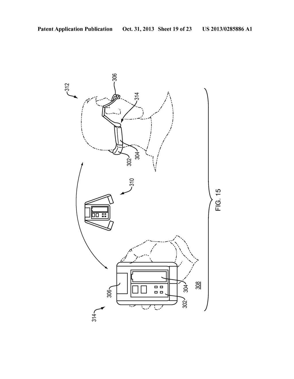 Collapsible Head Set Computer - diagram, schematic, and image 20