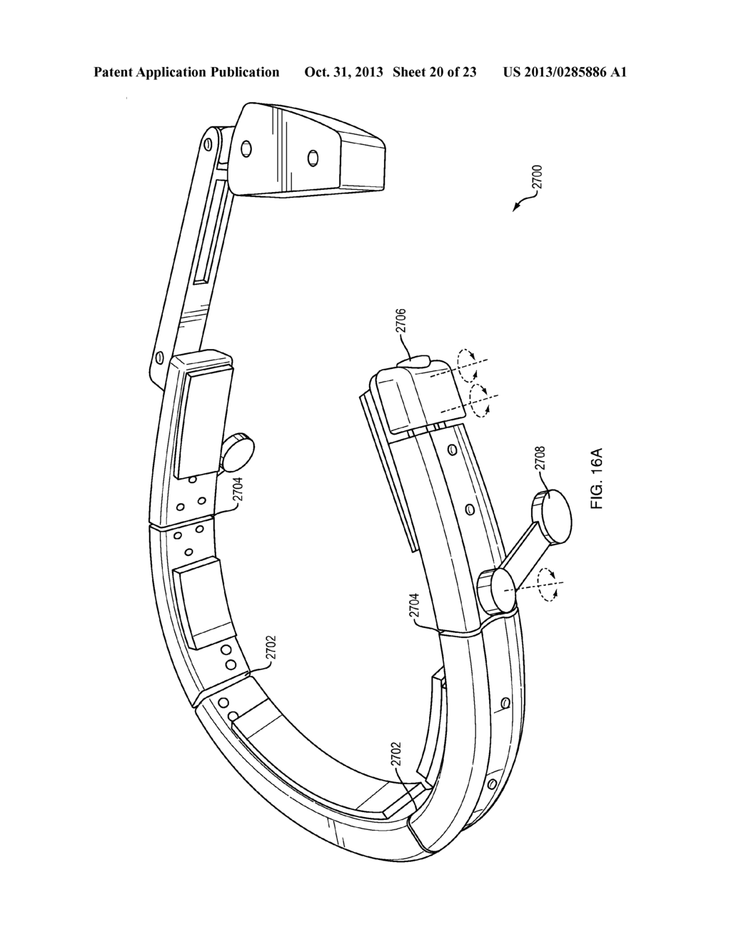 Collapsible Head Set Computer - diagram, schematic, and image 21