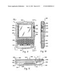 HAND-HELD ELECTRONIC DEVICE diagram and image