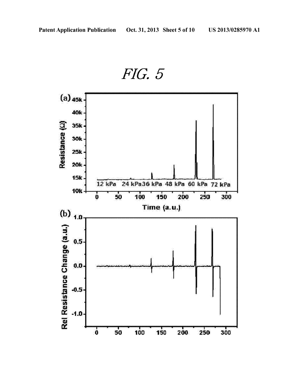 TOUCH SENSOR USING GRAPHENE FOR SIMULTANEOUSLY DETECTING A PRESSURE AND A     POSITION - diagram, schematic, and image 06