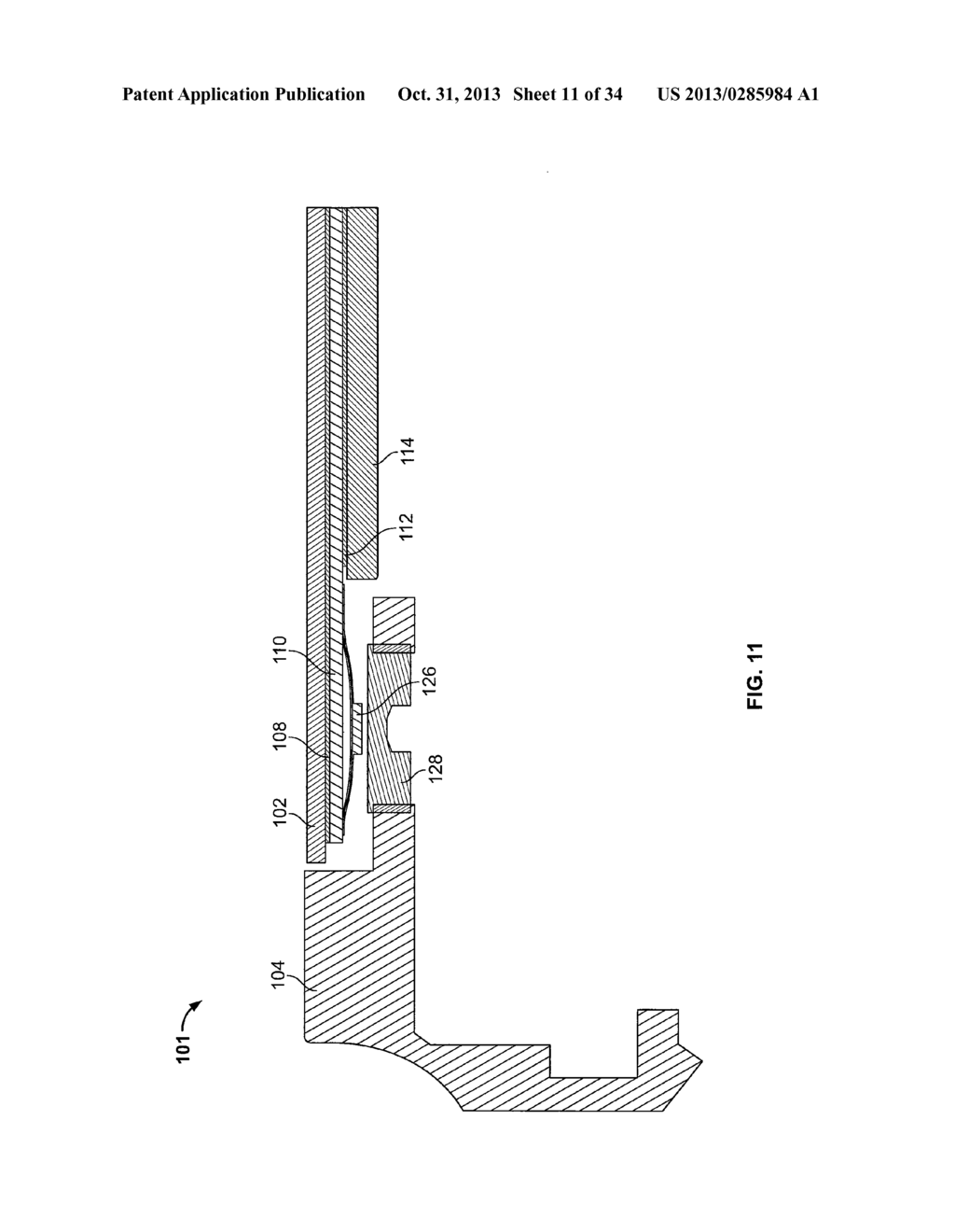 MOVABLE TRACK PAD WITH ADDED FUNCTIONALITY - diagram, schematic, and image 12