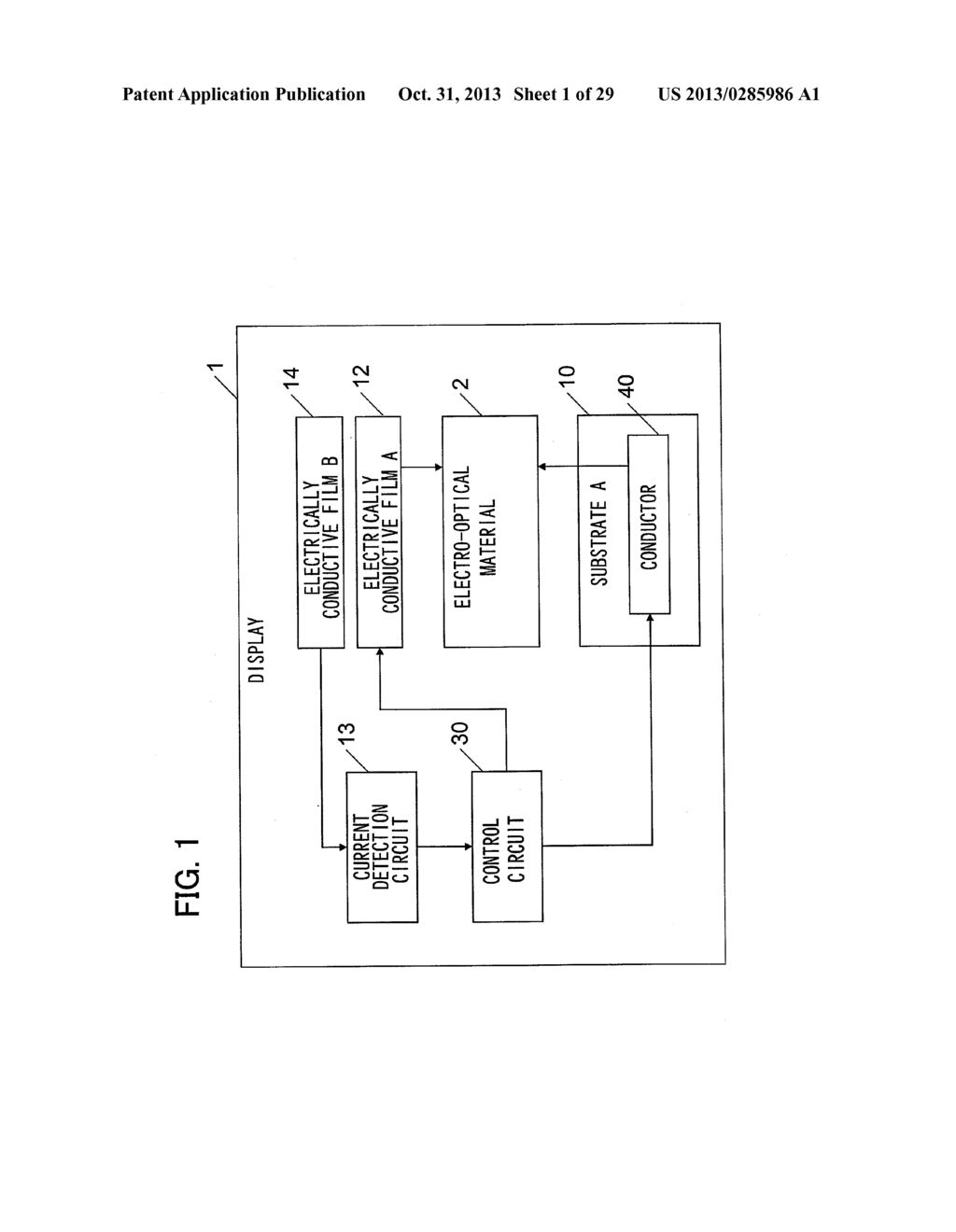 DISPLAY AND METHOD FOR DRIVING THE DISPLAY - diagram, schematic, and image 02