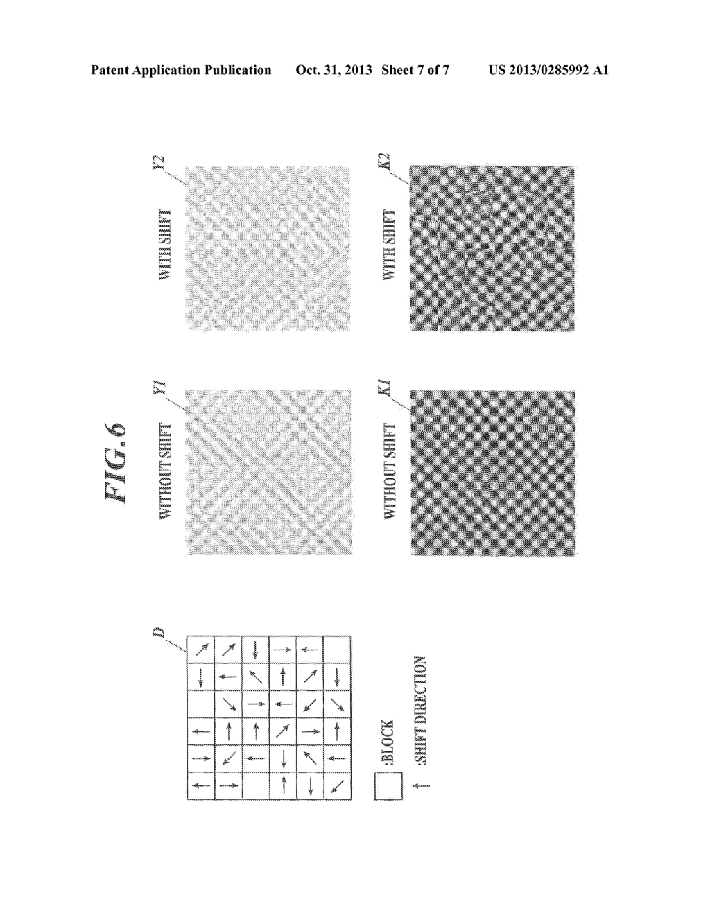 IMAGE PROCESSING APPARATUS AND IMAGE PROCESSING METHOD TO PERFORM SCREEN     PROCESS ON IMAGE DATA OF A PLURALITY OF COLORS USING THRESHOLD MATRIX FOR     EACH COLOR - diagram, schematic, and image 08