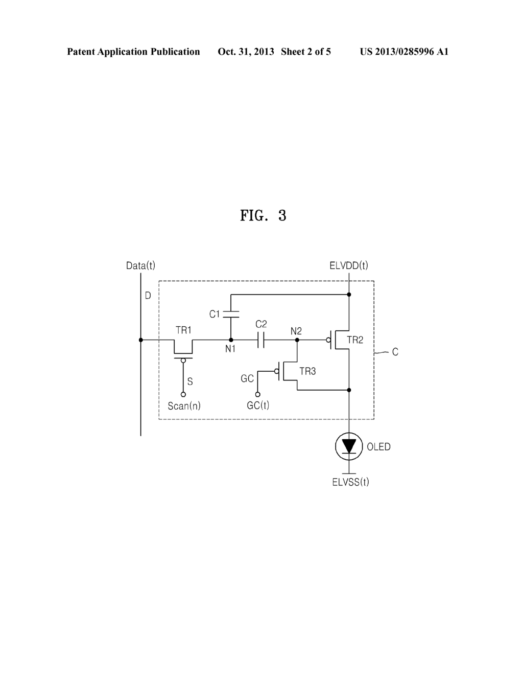 ORGANIC LIGHT EMITTING DISPLAY APPARATUS AND METHOD OF INSPECTING THE SAME - diagram, schematic, and image 03