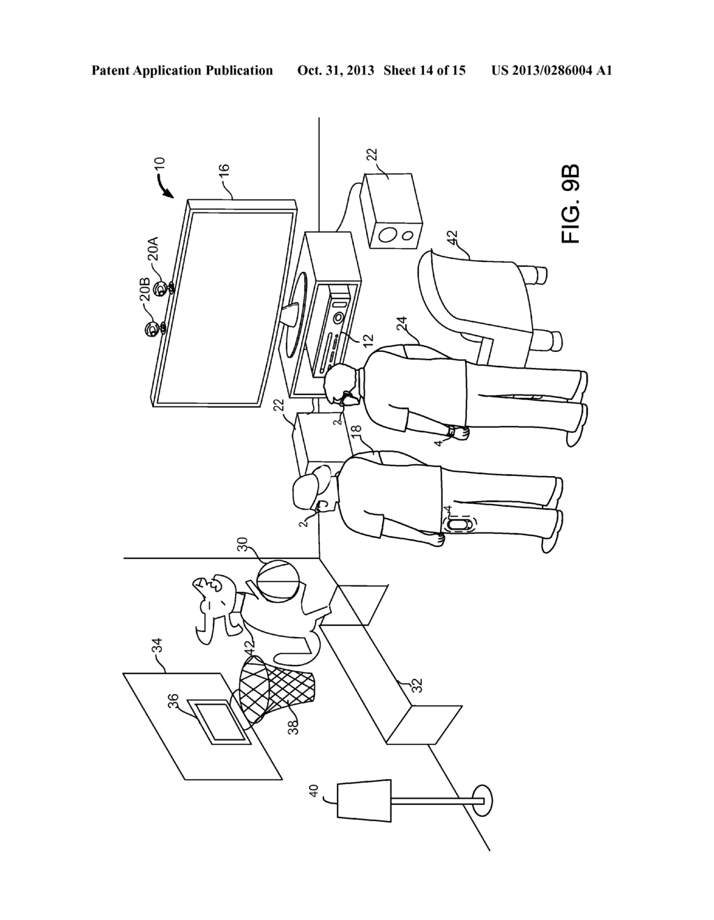 DISPLAYING A COLLISION BETWEEN REAL AND VIRTUAL OBJECTS - diagram, schematic, and image 15