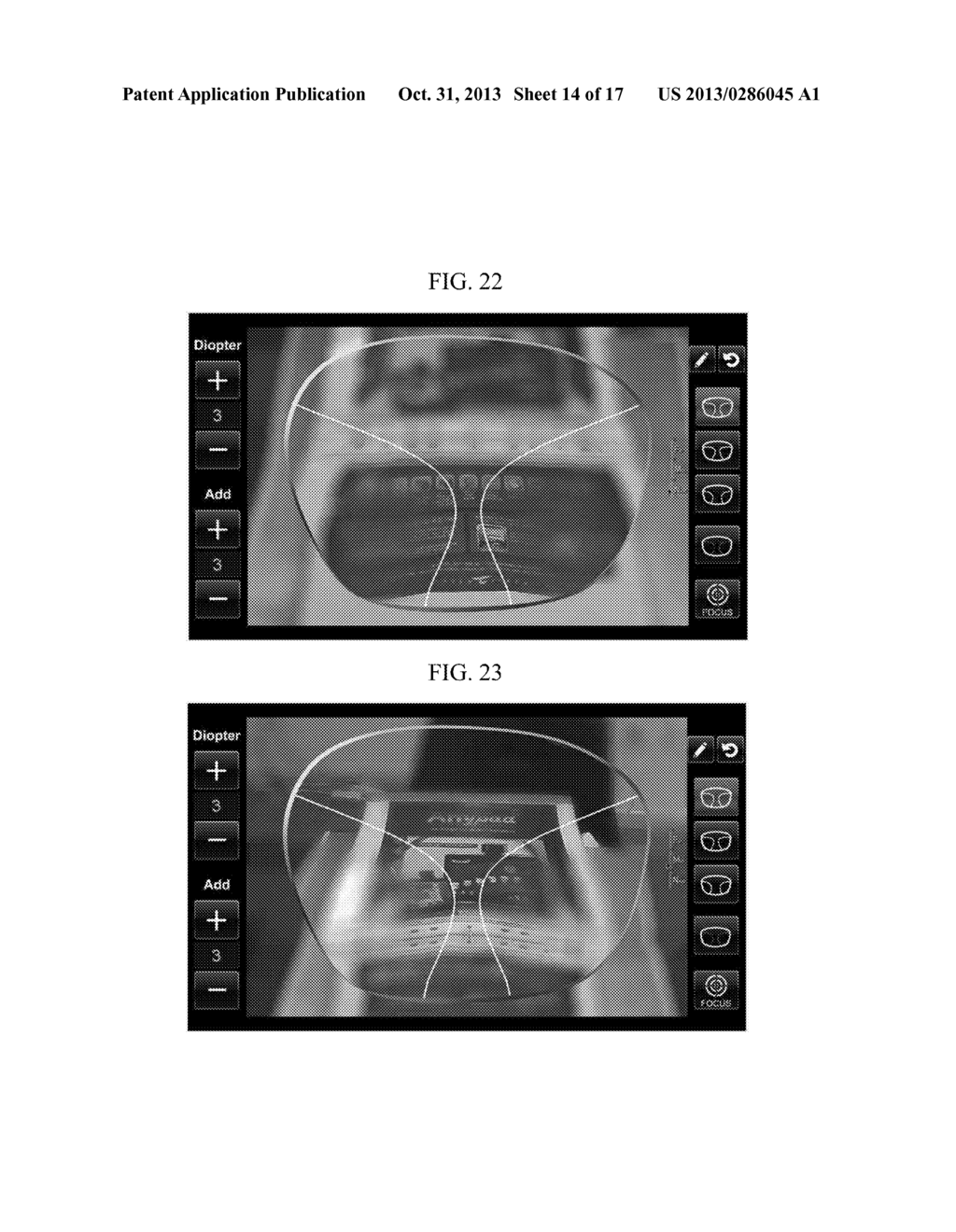 METHOD OF SIMULATING LENS USING AUGMENTED REALITY - diagram, schematic, and image 15