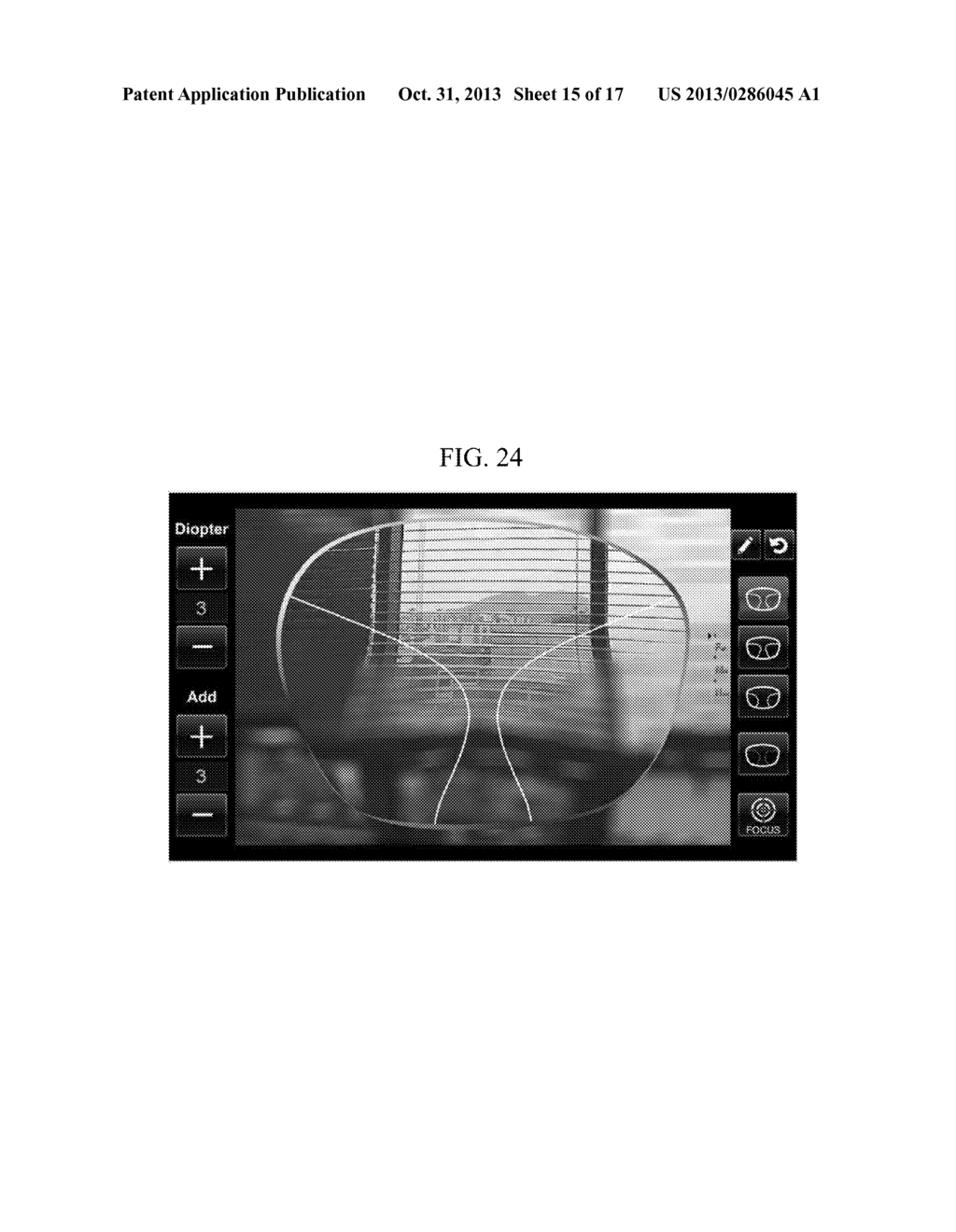 METHOD OF SIMULATING LENS USING AUGMENTED REALITY - diagram, schematic, and image 16