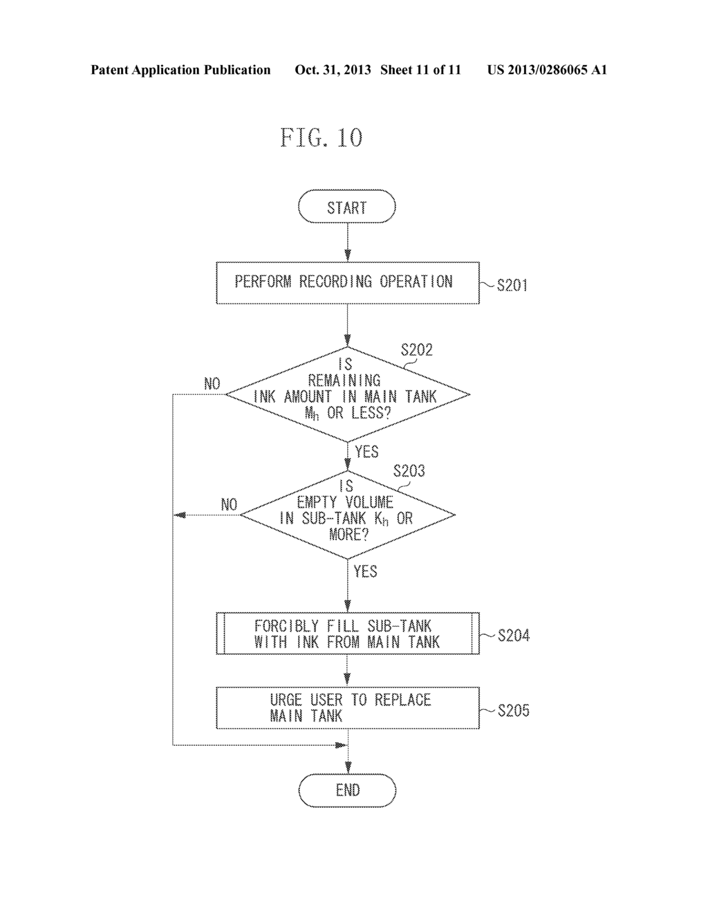 INK FILLING METHOD AND INKJET RECORDING APPARATUS - diagram, schematic, and image 12