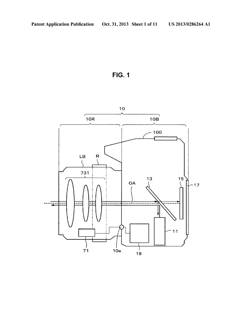 IMAGING DEVICE AND PROJECTOR UNIT - diagram, schematic, and image 02