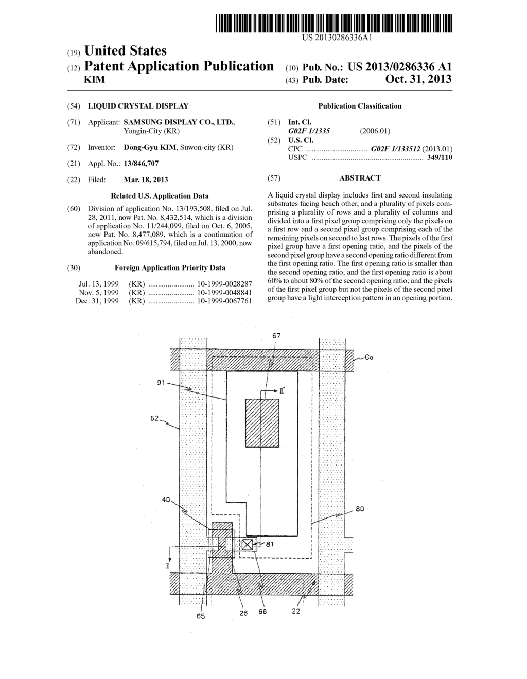 LIQUID CRYSTAL DISPLAY - diagram, schematic, and image 01