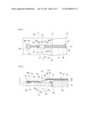 TERMINAL WITH TERMINAL BENDER HAVING STABLE BEND, WIRING MEMBER, AND HEAD     SUSPENSION diagram and image