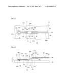 TERMINAL WITH TERMINAL BENDER HAVING STABLE BEND, WIRING MEMBER, AND HEAD     SUSPENSION diagram and image