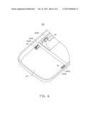 BATTERY COVER ASSEMBLY FOR PORTABLE ELECTRONIC DEVICE diagram and image