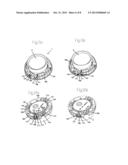 DEVICE FOR FASTENING AND CONTACTING A LIGHTING MEANS AND/OR A LIGHTING     MODULE, AND LAMP diagram and image