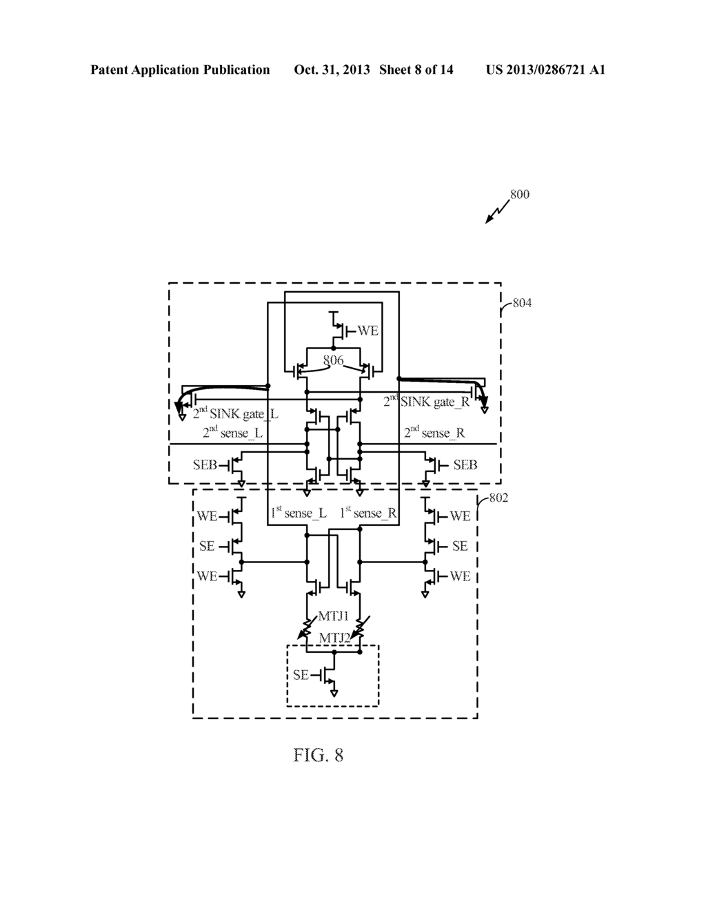 LOW SENSING CURRENT NON-VOLATILE FLIP-FLOP - diagram, schematic, and image 09