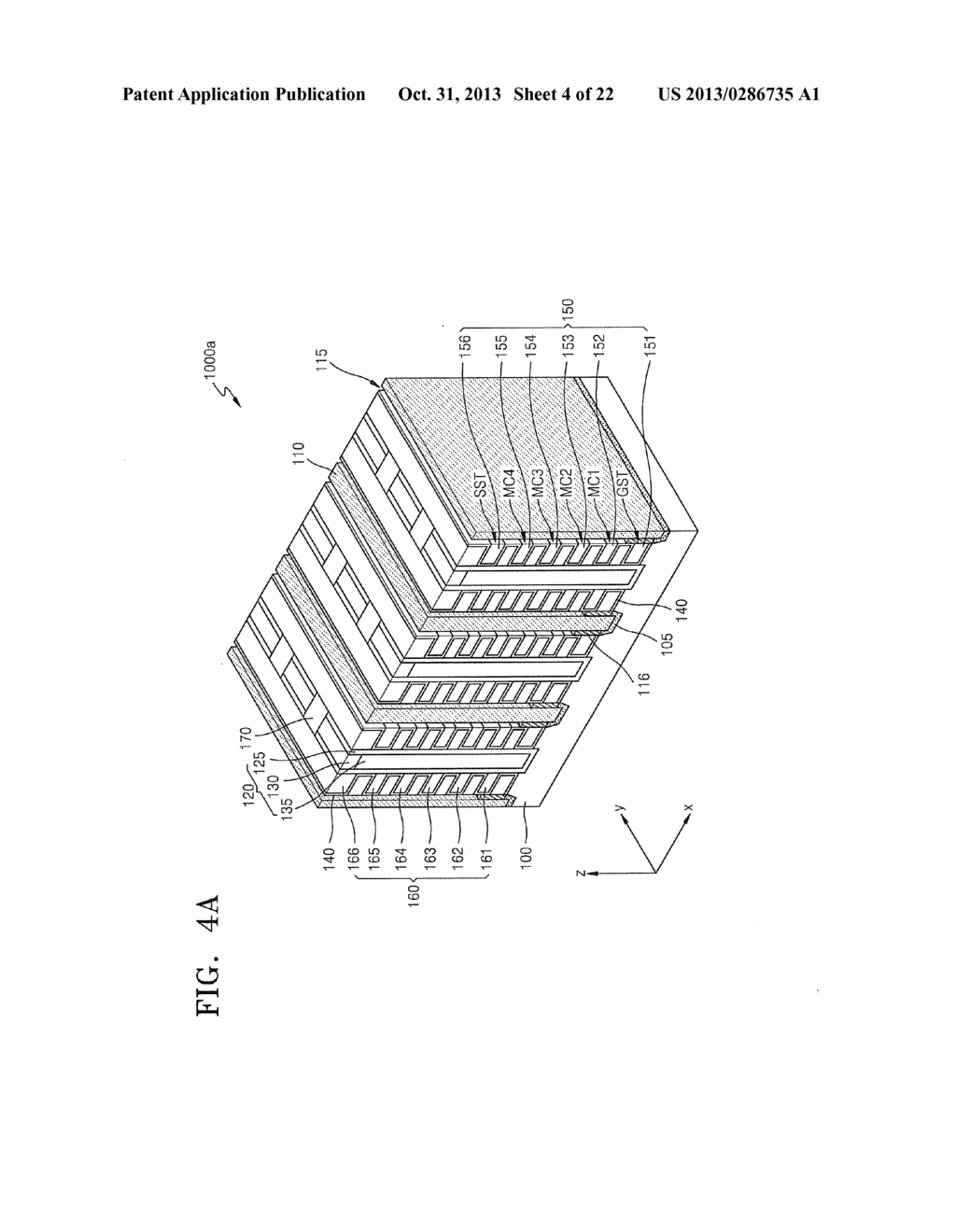 VERTICAL STRUCTURE SEMICONDUCTOR MEMORY DEVICES AND METHODS OF     MANUFACTURING THE SAME - diagram, schematic, and image 05