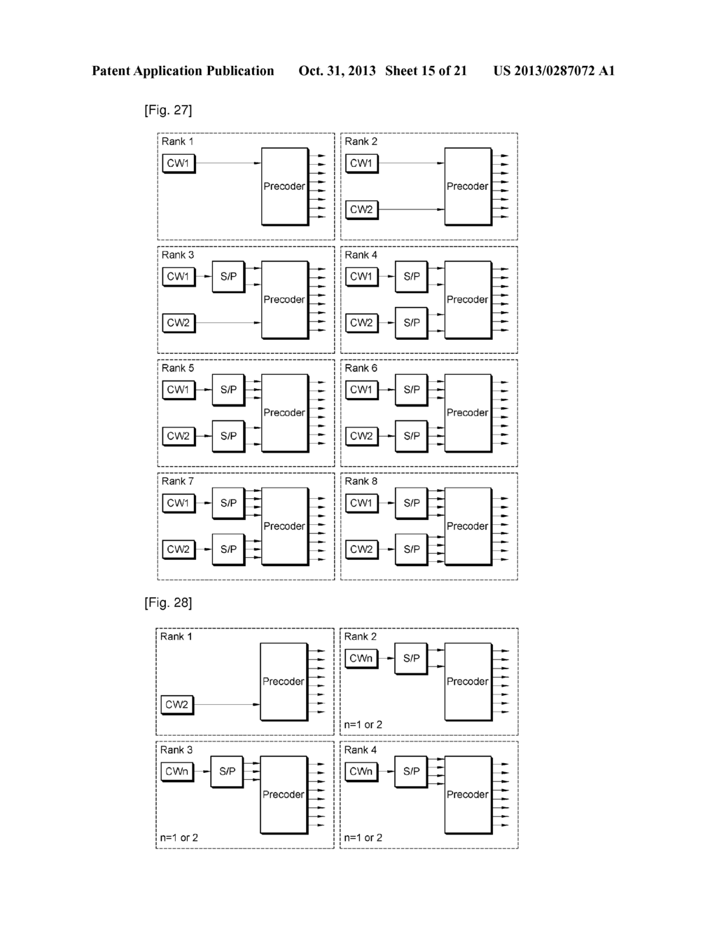 METHOD OF DATA TRANSMISSION IN MULTIPLE ANTENNA SYSTEM - diagram, schematic, and image 16