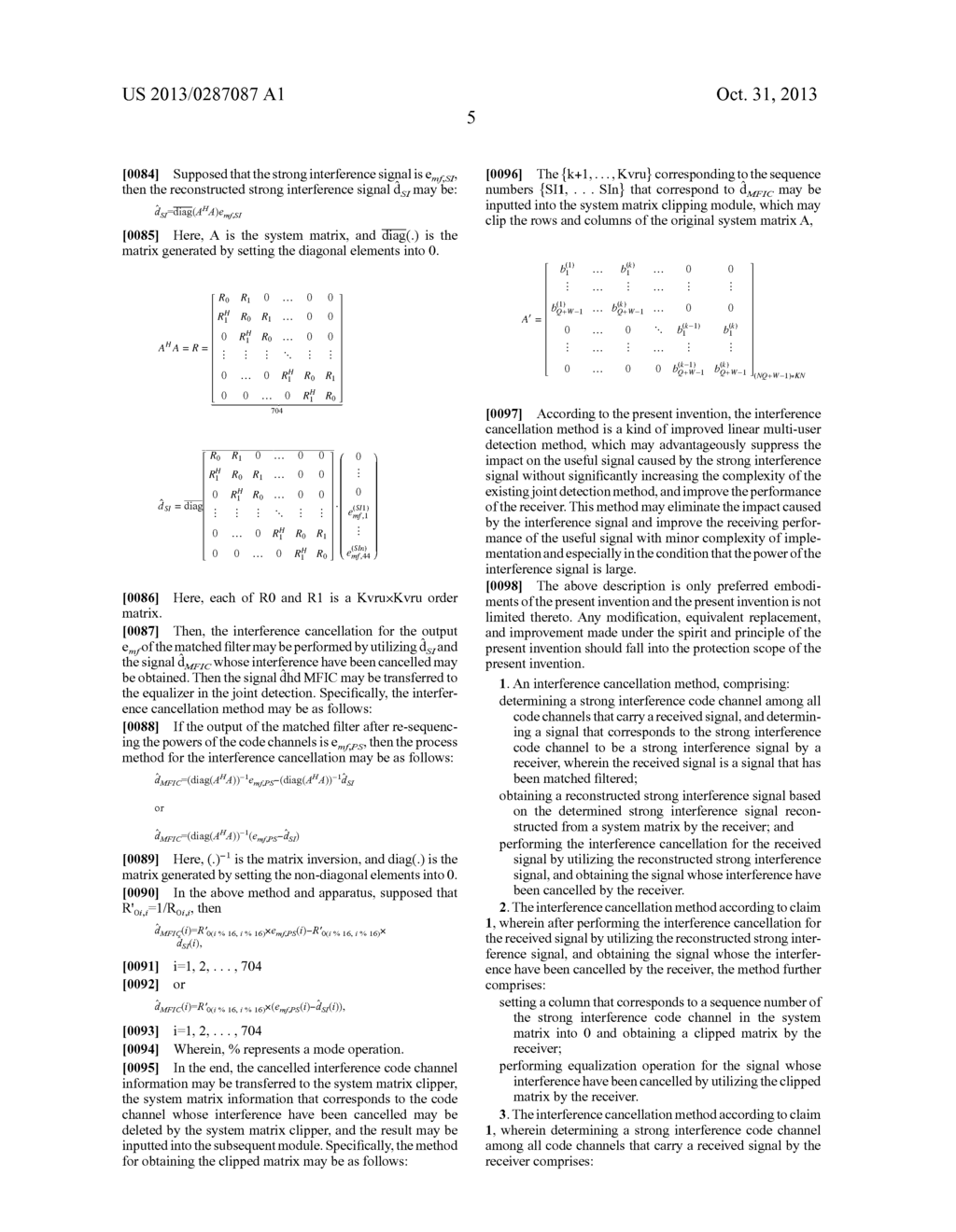 Method and Device for Interference Cancellation - diagram, schematic, and image 10