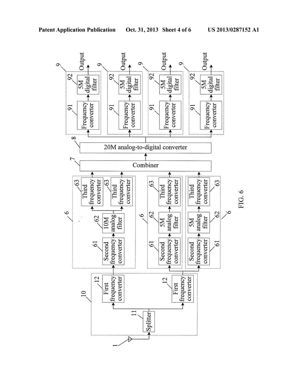 MULTI-CARRIER RECEIVING DEVICE AND METHOD - diagram, schematic, and image 05