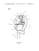 DOWN WIND FLUID TURBINE diagram and image