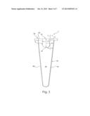 TAPERED CUVETTE AND METHOD OF COLLECTING MAGNETIC PARTICLES diagram and image