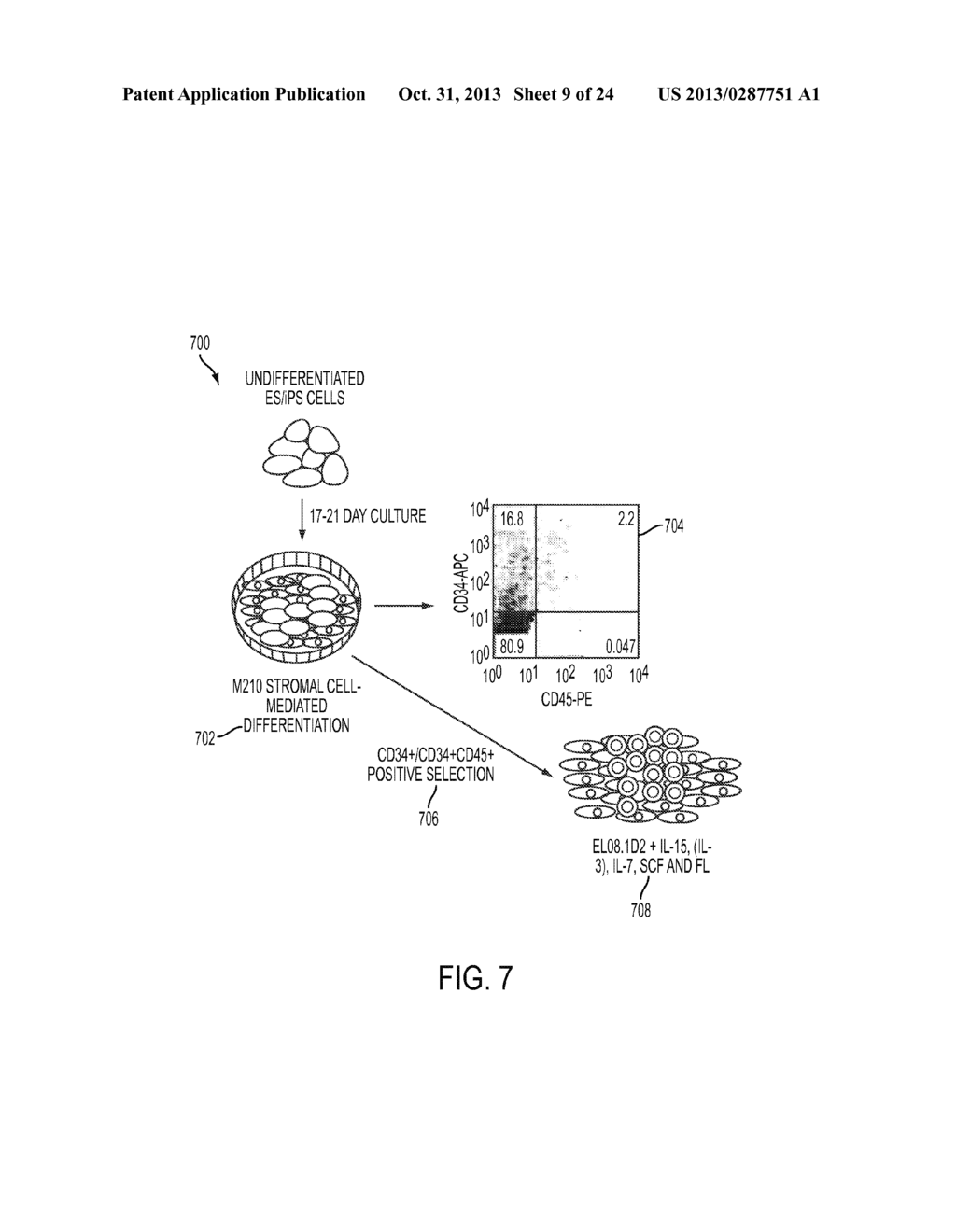 METHOD FOR DEVELOPING NATURAL KILLER CELLS FROM STEM CELLS - diagram, schematic, and image 10