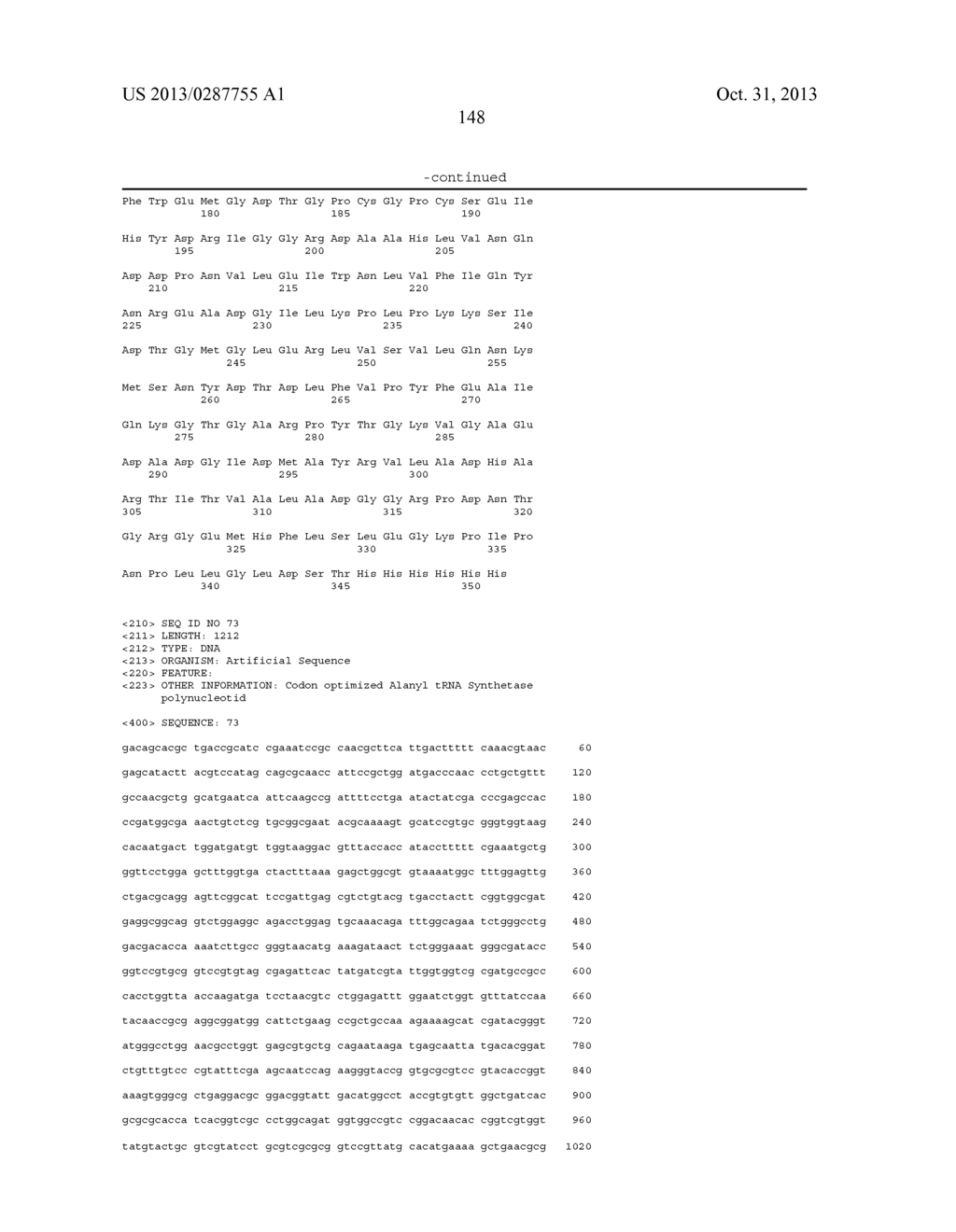 INNOVATIVE DISCOVERY OF THERAPEUTIC, DIAGNOSTIC, AND ANTIBODY COMPOSITIONS     RELATED TO PROTEIN FRAGMENTS OF ALANYL-TRNA SYNTHETASES - diagram, schematic, and image 156