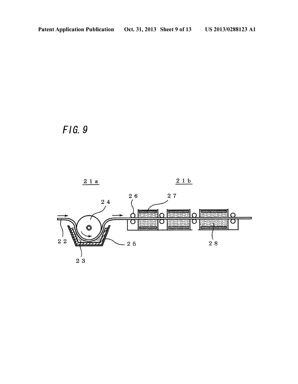 THREE-DIMENSIONAL NETWORK ALUMINUM POROUS BODY FOR CURRENT COLLECTOR,     ELECTRODE USING THE ALUMINUM POROUS BODY, AND BATTERY, CAPACITOR AND     LITHIUM-ION CAPACITOR EACH USING THE ELECTRODE - diagram, schematic, and image 10