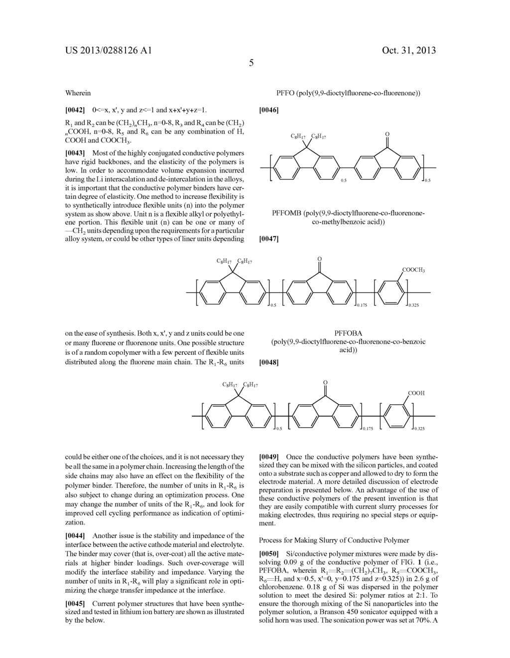 ELECTRONICALLY CONDUCTIVE POLYMER BINDER FOR LITHIUM-ION BATTERY ELECTRODE - diagram, schematic, and image 27