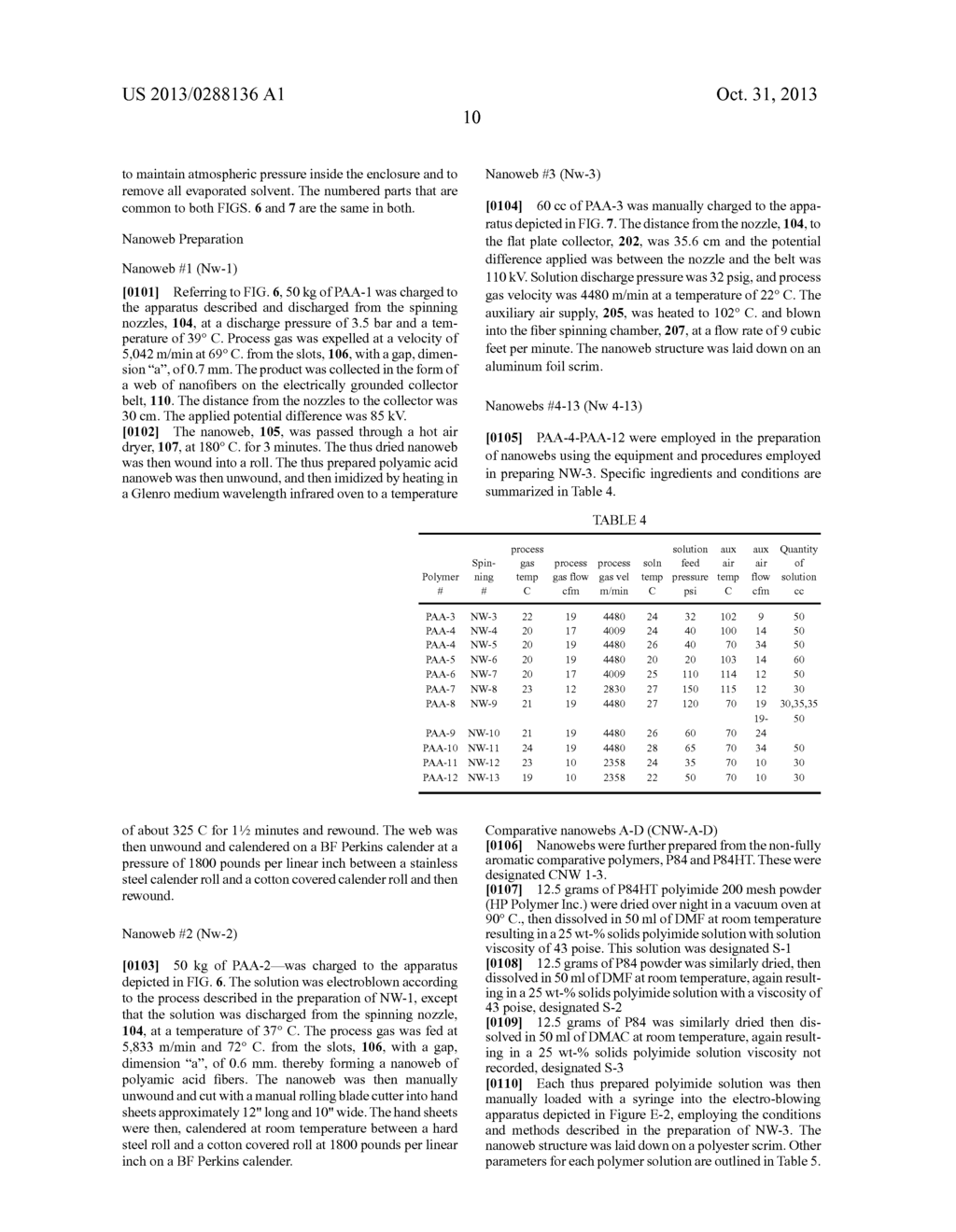 MULTI-LAYER ARTICLE COMPRISING POLYIMIDE NANOWEB - diagram, schematic, and image 21