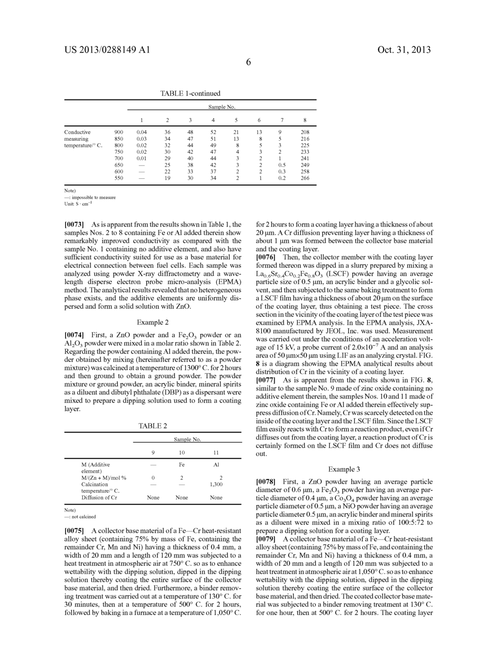 HEAT-RESISTANT ALLOY MEMBER, ALLOY MEMBER FOR FUEL CELL, COLLECTOR MEMBER     FOR FUEL CELL, CELL STACK, AND FUEL CELL APPARATUS - diagram, schematic, and image 16