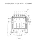 OZONE PLENUM AS UV SHUTTER OR TUNABLE UV FILTER FOR CLEANING SEMICONDUCTOR     SUBSTRATES diagram and image