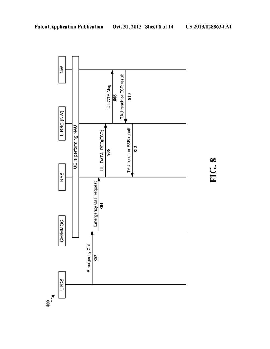 EMERGENCY CALL OPTIMIZATION DURING TRACKING AREA UPDATE - diagram, schematic, and image 09