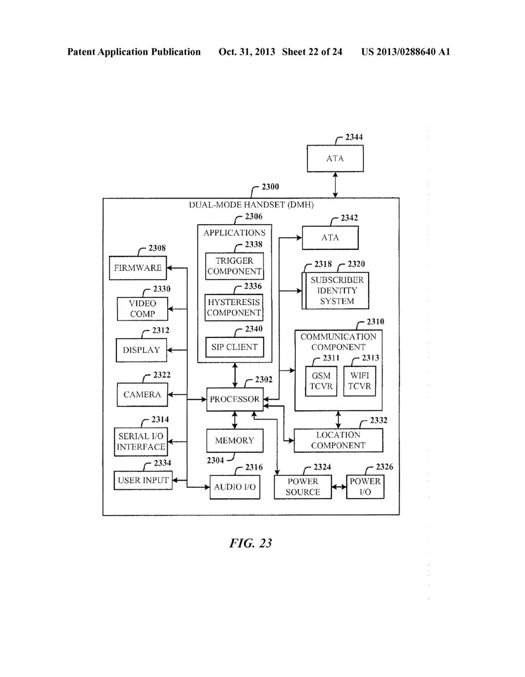 DYNAMIC DUAL-MODE SERVICE ACCESS CONTROL, LOCATION-BASED BILLING, AND E911     MECHANISMS - diagram, schematic, and image 23